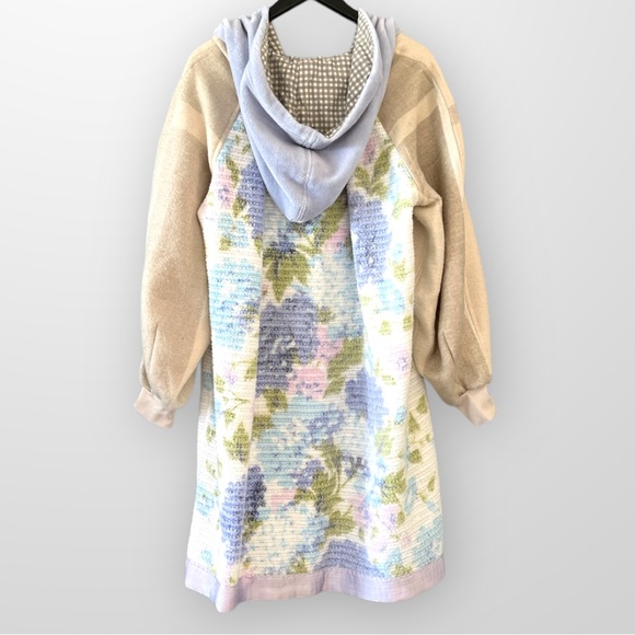 ♻️ Upcycle Blanket Coat | One Size - Picture 2 of 2